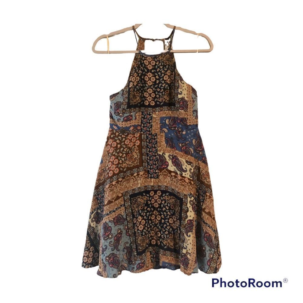 LuLu’s Patchwork Dress size Small